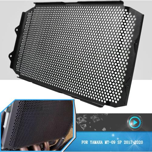 Motorcycle Part Aluminum Radiator Protective Cover Guard Grille Protect For Yamaha MT09 MT 09 MT-09 SP 2017 2018 2019 2020