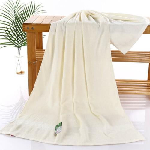 Bamboo Fiber Bathing Towel Beauty Beach Sandy Towels Outdoor Women Children Swimming Poncho Shawls 70x140cm