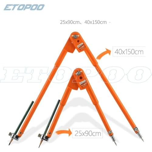 Circular Markisang Line Scribe Wood Working Drawing Compass Industry Tool Compact and Portable Woodworking Compasss 45 Steel