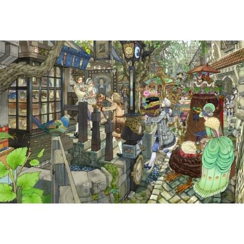 Agreement The wooden puzzle 500 pieces ersion paper jigsaw puzzle white card adult childrens educational toys