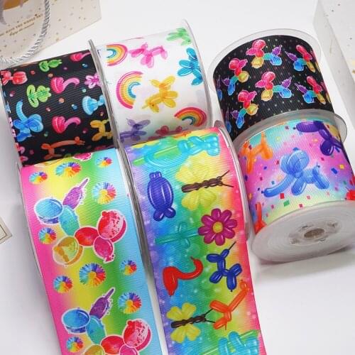 DIY Cartoon Printed Grosgrain Ribbon For Craft Supplies Sewing Accessories 5 Yards, Planar Resins Mold 10 Pieces. 37586