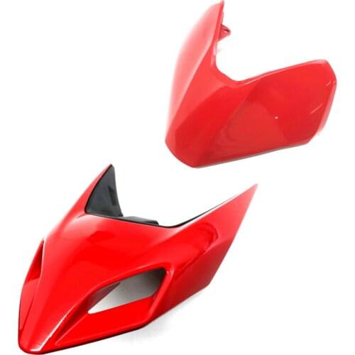 For Ducati Hypermotard 950 2019-2021 Red Front Nose Headlight Fairing Cowl Set