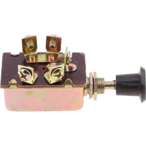 RV Motorhome Caravan Farm Vehicle Push Pull Switch for Light Control 2 Positions