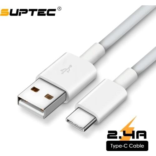 SUPTEC USB Type C Cable for Samsung S9 S8 Fast Data Sync USB-C Charging Wire Phone USB Charger Cord For Xiaomi Mi9 Redmi Note 7