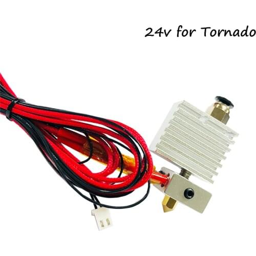 3D Printer Parts Hotend Nozzle Extruder Kit for TEVO Tarantula PRO Tarantula RS Tornado Ender3S CR10S 3D Printer Accessories