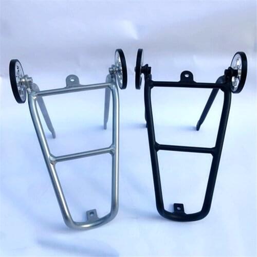 Litepro Bicycle Q Type Rear Rack Aluminum Alloy Lightweight for Folding Bike Easy Wheel