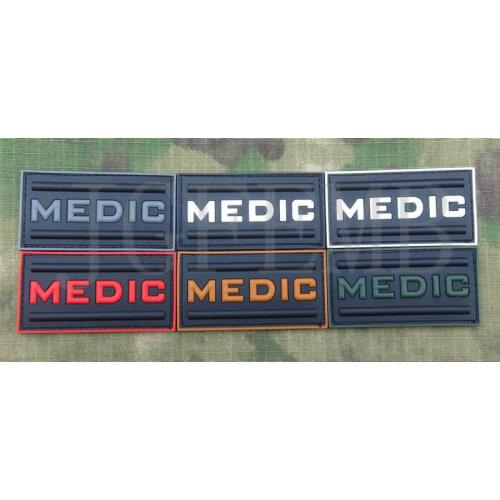 MEDIC Military Tactical Morale 3D PVC patch Badges