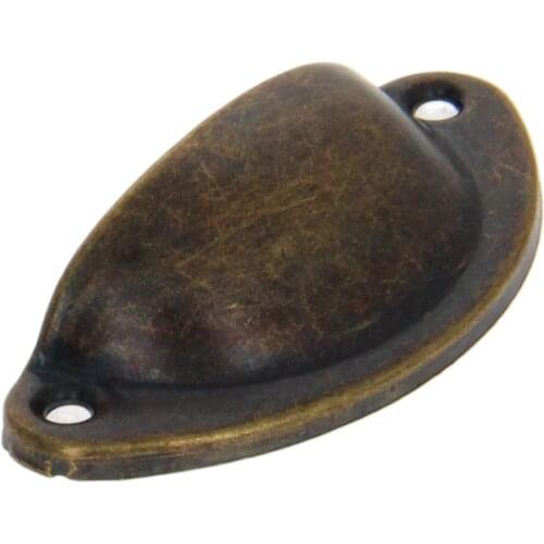 Mromax Multicolor 98×34×15mm 50×20×9mm Metal Shell Pull Handle Retro/Model Cupboard Door Cabinet Cup Drawer Furniture