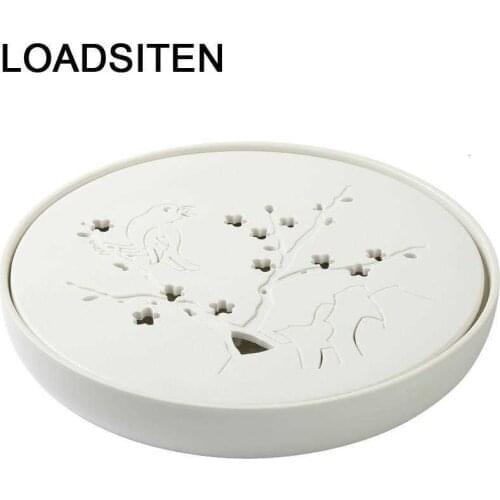 Board Puer High Dienblad China Bandeja Ceremony Container Table Set Dienbladen Kung Fu Chinese Gongfu Serving Tea Tray