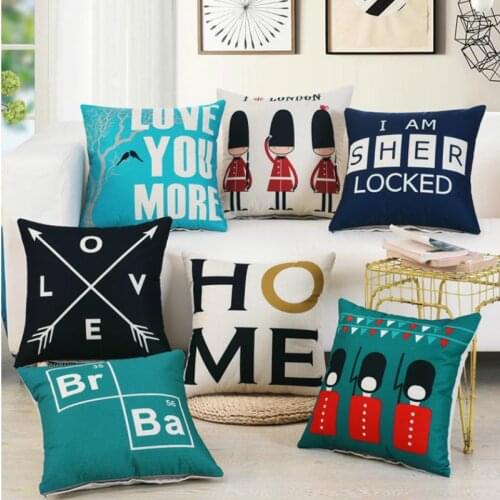 New Fashion 45*45cm Square Cushion Cover with Inner Pillow Case with Stuffing Badk Waist Cushion with Fill Core 45x45cm Sofa Bed