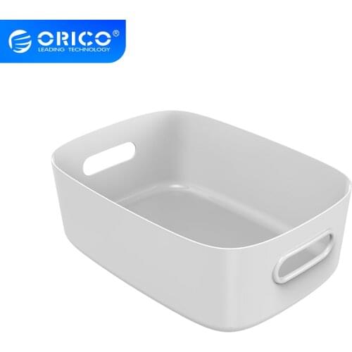 ORICO Sundries Storage Plastic Storage Power Strip Organizer for Desktop Makeup Clothes Tableware Organizer Box Kitchen