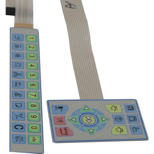 Dahao BECS 322/328 Panel Keyboard / Keypad / Membrane With Cable For Chinese Embroidery Machines / Spare Parts