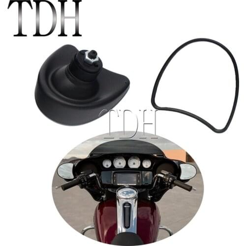 Adjustable Side Mirrors Batwing Fairing Inner Rearview Mirror For Harley Touring 1996-2013