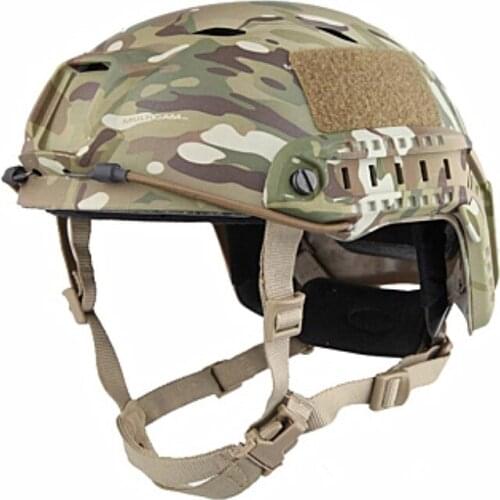Sports Helmets New Fast Base Jump Military Camouflage Adjustable Protective Helmet BJ Type for Hunting Free Shipping