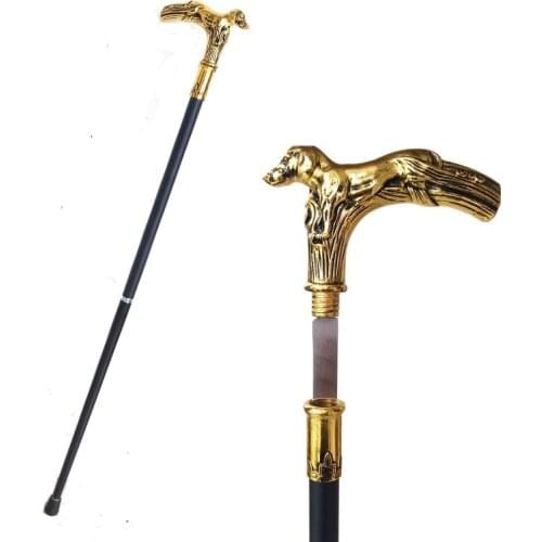 Walking Stick Cane Aries Metal Fashion Cane Walking Canes Man Stick Crutch for Men trekking poles hiking accessories