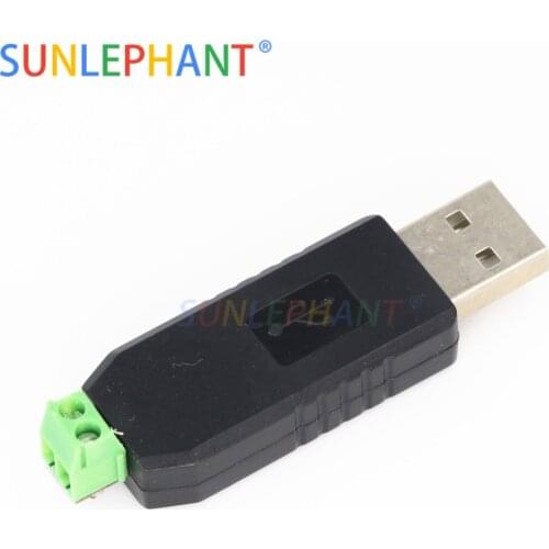 1pcs USB to RS485 485 Converter Adapter Support Win7 XP Vista Linux Mac OS WinCE5.0