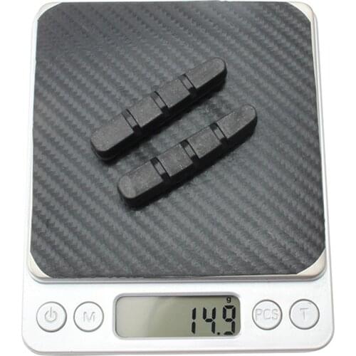 2x Road Bike V Brake Shoes Pads Parts Ultralight for Shimano C-Brake Caliper