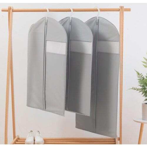 5 pieces 2018 Bag Case For Clothes Organiser Garment Suit Coat Dust Cover Protector Waterproof Clothing