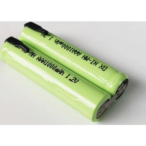 1-10Pack 2.4V Rechargeable Ni-MH AAA Battery Cell 1000mah for Electric Trimmer Shaver Razor RQ360 RQ361 YS523 YS524 YS525 YS526