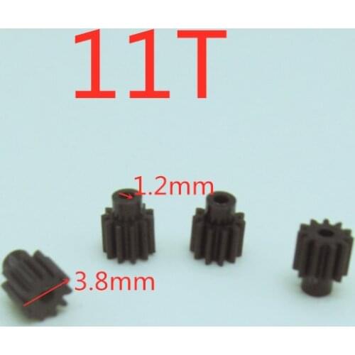 Motor Gears 11T 1.2mm 3.8mm For Visuo Xs809hw Xs809 Xs809w Motor Gear Rc Drone Kits Quadcopter Parts Helicopter Spare Kits