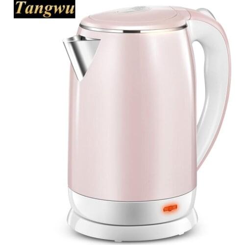 Electric kettle is powered by a 304 stainless steel