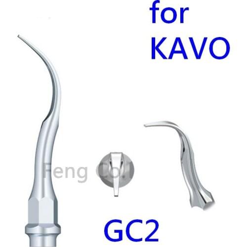 GC2 Ultrasonic Scaler Tips fit KAVO ultrasonic piezo scaler Handpiece Dental Scaling Dentist Teeth Whitening