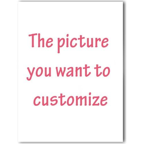 Custom Poster Any Size Print Canvas Painting Personalized Gift Wall Art with Your Photo Pictures for Living Room Bedroom Decor