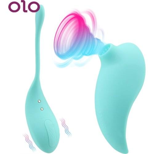 OLO Kegel Balls Clitoris Stimulate Sucking Vibrator Sex Toys for Couples Products for Adults Vaginal Balls Sex Toys