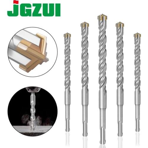JGZUI 1pcs Masonry Drill Bits Tungsten Carbide Tipped Concrete Brick Stone Drilling Set Size Power Tool Accessories