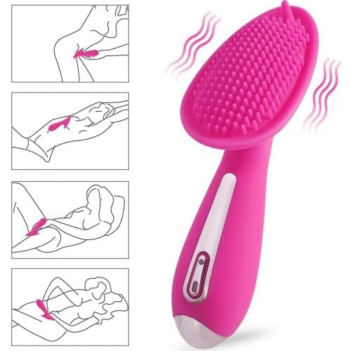 Thorn Finger Vibrator Brush Vibrator Vaginal G-spot Clitoris Stimulator Erotic Toy USB charging Massage Sex Toys for Women
