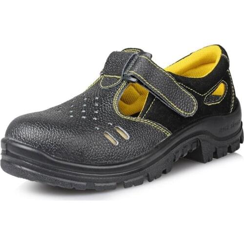 Safety Shoes Hats Steel Toes Summer Breathable Safety Shoes Men Work Shoes Waterproof And Wear-resistant Anti-smashing YXZ011