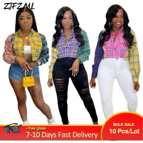 Цветные блузки ZJFZML ZZ China At AliExpress