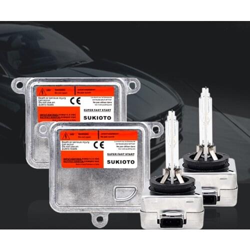2021 SUKIOTO 25W D8S HID Xenon Car Light D8C D8S 4300K 5000K 6000K 8000K Original PK32D-2 D8S replacement 25W D8S hid xenon Kit