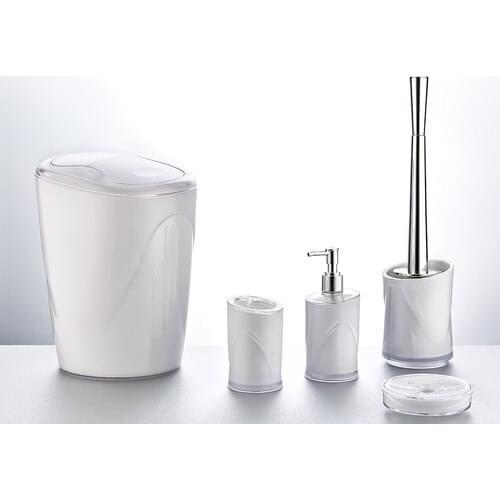Indecor Bathroom Set Acrylic 5'li Set