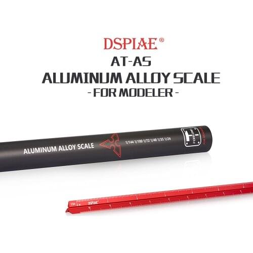 DSPIAE AT-AS Aluminum Scale Ruler