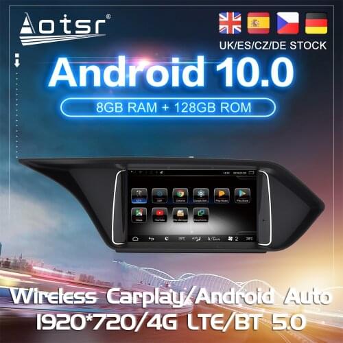 Android 10 For Benz E Class W212 S212 2009 - 2014 Car DVD GPS Navigation Auto Radio Stereo Multimedia Player Unit Touch Screen