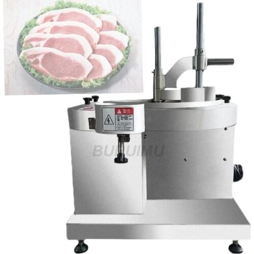 Commercial Kitchen Automatic Electric Beef Pork Fish Slicer Machine Stainless Steel Fresh Meat Slicing Maker
