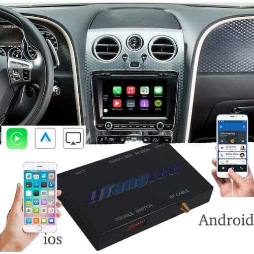 Car Camera Carplay Decoder Adapter For Bentley Continental 2012~2017 Mirror Link Display Android Auto Play 360 BirdView