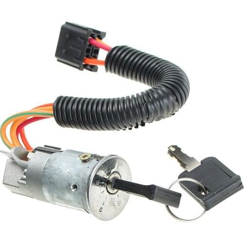 Steering Ignition Switch Lock Cylinder with 2 keys for Clio Scenic
