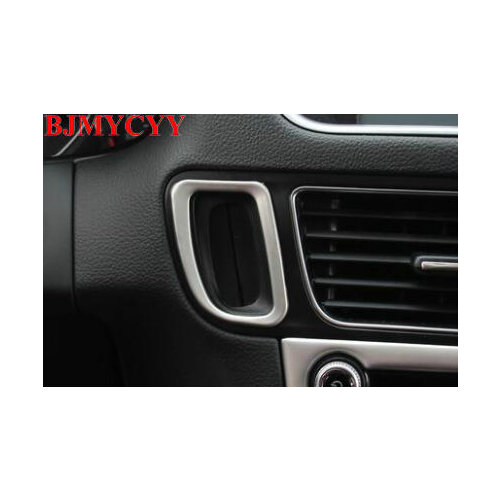BJMYCYY Stainless steel decoration frame for car key hole panel for Audi Q5 2012-2017