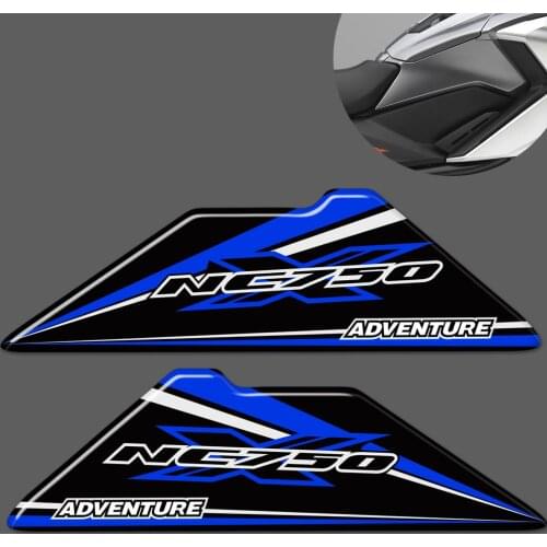 For Honda NC750X NC 750 X Tank Pad Trunk Stickers Protector Fairing Emblem Badge Logo Luggage Aluminum Case Motorcycle 2019 2020