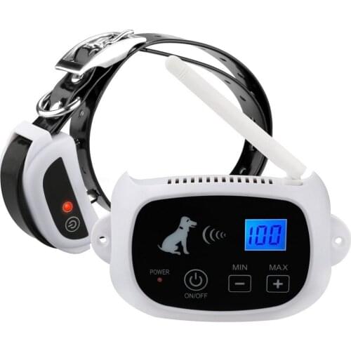 1/2/3 Wireless Electric Dog Pet Fence Shock Collar System Waterproof Transmitter 0-100 Level Electronic Fencing Drop Shipping