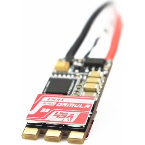 Emax Formula 45A Blheli_32 Bit 2-5S Dshot 1200 Brushless ESC for RC Racing Drone Quadcopter Multicopter