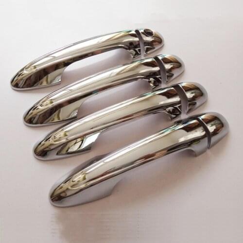 Abs Chrome Door Handle Cover for toyota rav4 rav 4 xa40 2018 2017 2016 2015 2014 2013 parts accessories