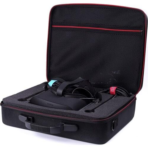 Newest Hard Travel Bag Protect Cover Storage Box Cover Carry Case For Oculus Rift + Touch Virtual Reality System and Accessories