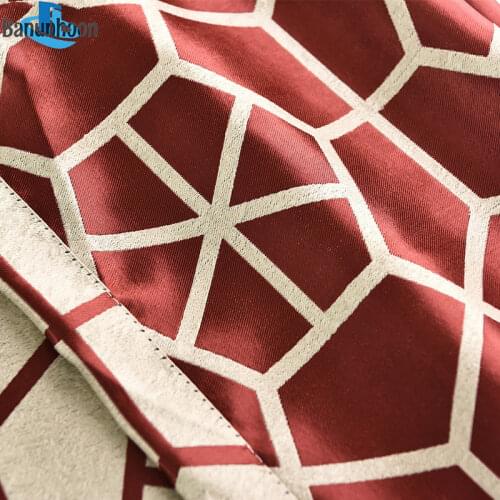 Blackout Cortina New Cationic Thick Treatments Double-sided Curtains Finished Living Room Bedroom Water Cube Drapes