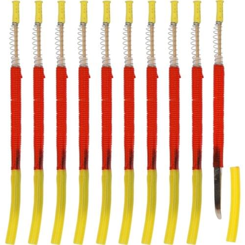 10PCS Beekeeping Grafting Rearing Tool Bee Queen Larvae Retractable Move Needle Beekeeper Bee Hive Rearing Feeding Beekeeper