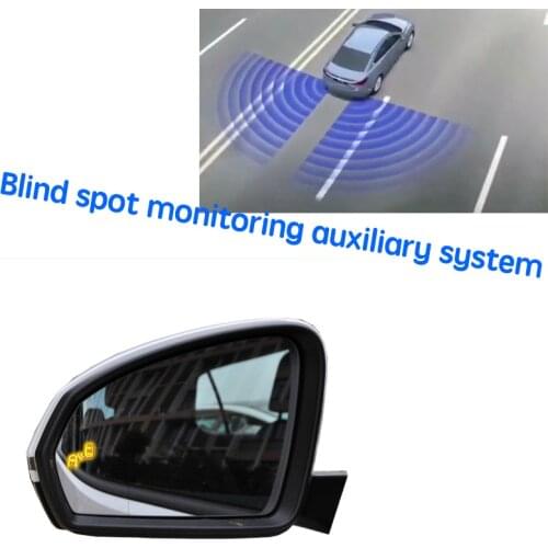 Car BSD BSM BSA Blind Area Spot Warning Drive Mirror Rear Radar Detection System For Volkswagen VW Tacqua C1