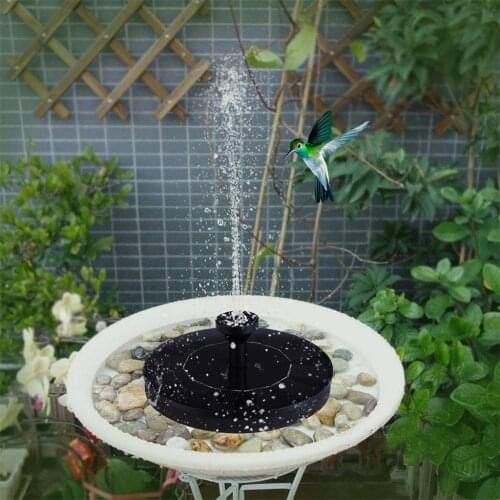 Solar Power Water Fountain Pump Solar Fontein Bird Bath Fountain Water Floating Pond 30-45cm Garden Patio Decor Lawn Decoration
