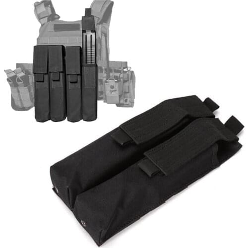 Tactical Double Magazine P90 Double Mag Pouch Holder Molle AEG Hunting Airsoft Military OD